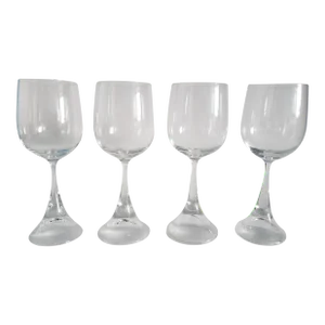 1960s Rosenthal Clairon White Wine Glasses- Set of 4