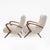 Mid-Century Modern Mid-Century Modern Italian Bouclè Armchairs attributed to Paolo Buffa, 1950, Set of 2 For Sale - Image 3 of 10