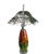 Art Glass Red Green Table Lamp For Sale - Image 12 of 12