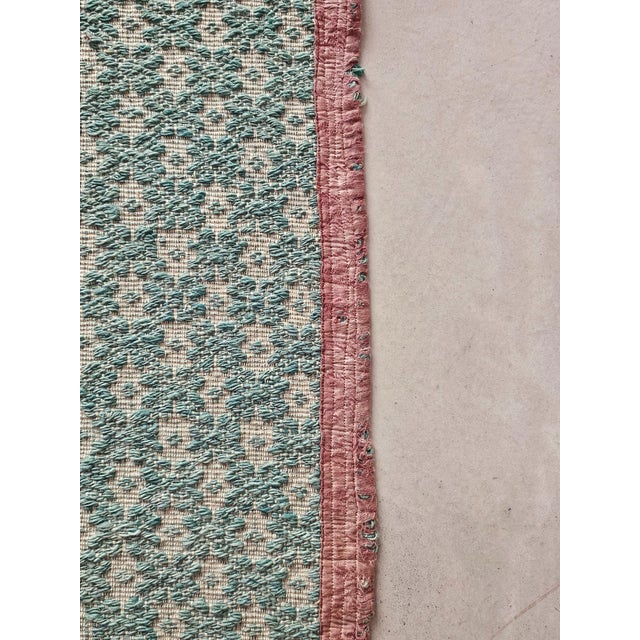 Vintage Italian Hand-Woven Rug, 1950s For Sale - Image 9 of 12