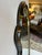 Large Ebonized Hand Painted & Gilded Chinoiserie Wall Mirror For Sale - Image 11 of 13