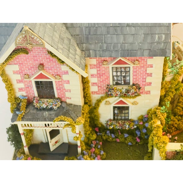 1960s Miniature Installation Dollhouse With Garden by Artist Helen Valerio For Sale - Image 4 of 11