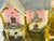 1960s Miniature Installation Dollhouse With Garden by Artist Helen Valerio For Sale - Image 4 of 11