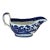 Vintage Enoch Burn & John Edwin Leach Gravy Boat Blue Willow Pattern e.b. & j.e.l. For Sale