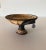 Vintage Hand Painted Footed Krater Mini Decorative Bowl For Sale - Image 4 of 9