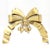 Mid 20th Century Antique William Spratling Mexican Gilt Sterling Silver Bow or Ribbon Brooch For Sale - Image 5 of 11