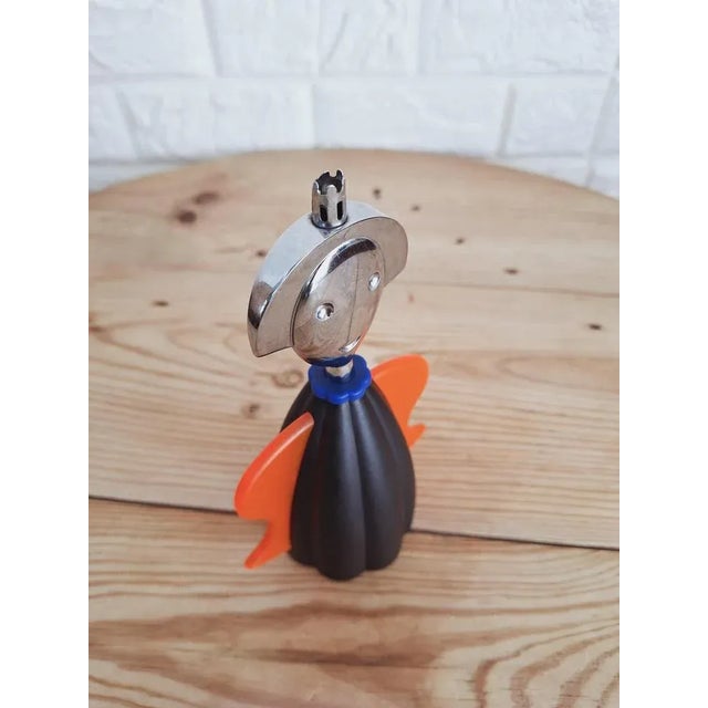 Metal Vintage Table Lighter by Alessandro Mendini and Alessandro Guerriero, 1990s For Sale - Image 7 of 11