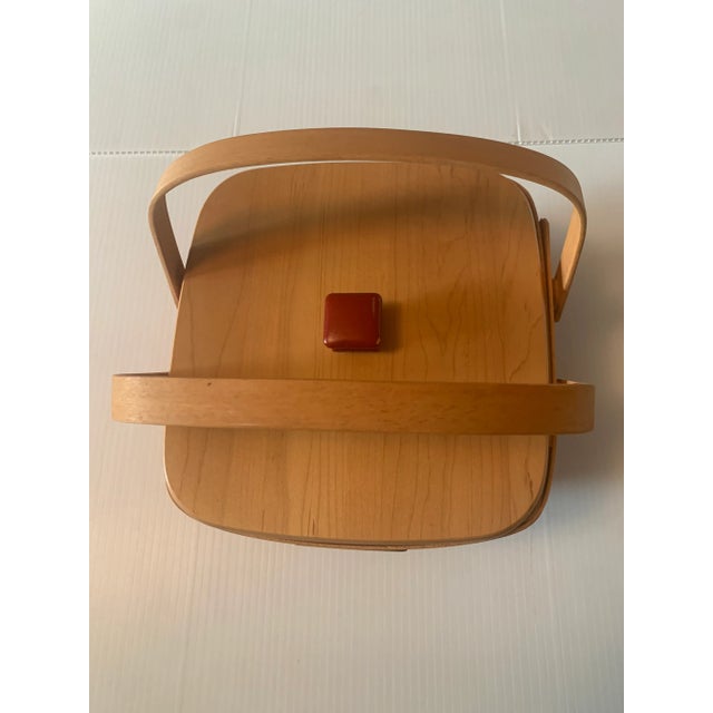 Longaberger Christmas edition 1993 Bayberry basket with insert