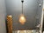 Metal Wrought Iron Murano Glass Pendant Light, 1960s For Sale - Image 7 of 11