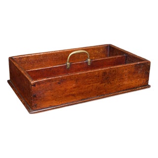 Antique Butler's Work Box, English, Country House Tool Carry, Georgian, c.1790 For Sale