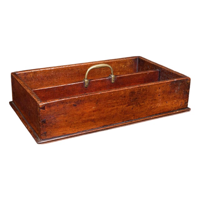 Antique Butler's Work Box, English, Country House Tool Carry, Georgian, c.1790 For Sale