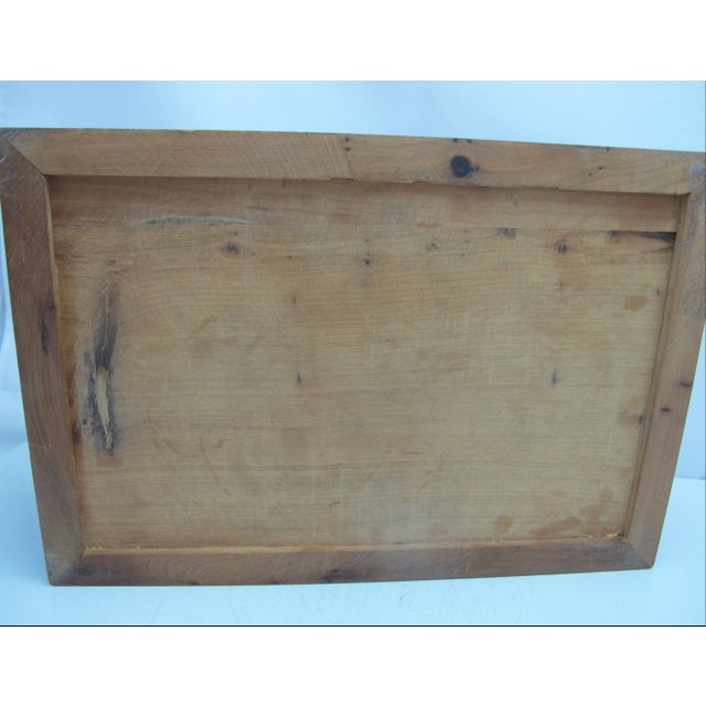 Moroccan Thuya Burl Wood Marquetry Mother of Pearl Inlaid Jewelry Lock Box For Sale - Image 11 of 11