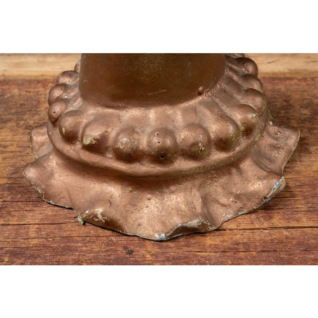 Copper Mid 20th Century Copper Tone Jewelry Display Hand For Sale - Image 8 of 9