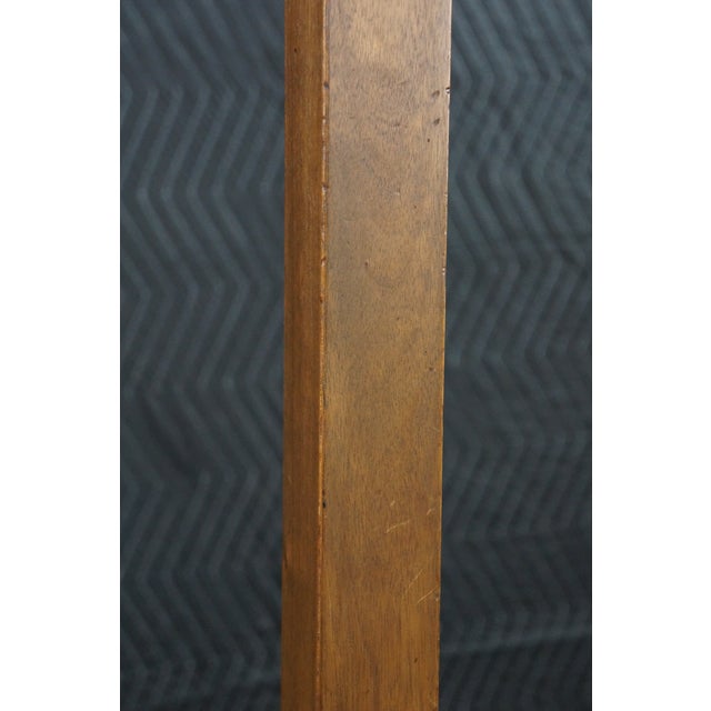 Brown Antique b.l. Marble Chair Co Mission Arts & Crafts Oak Coat Hat Hall Tree 73" For Sale - Image 8 of 17