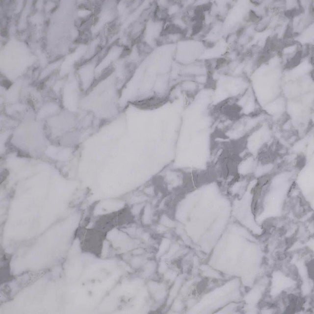 Contemporary White Marble Columns, Set of 2 For Sale - Image 3 of 8