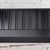 Mid-20th Century MCM King Size Bookcase Headboard by Sligh Furniture Cross Country Line With Black Painted Frame For Sale - Image 16 of 18
