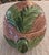 1990s "Set of 8 Vietri Italy Faux Bois Coconut Lidded Boxes, Fern Leaf, Palm Beach" For Sale - Image 5 of 11
