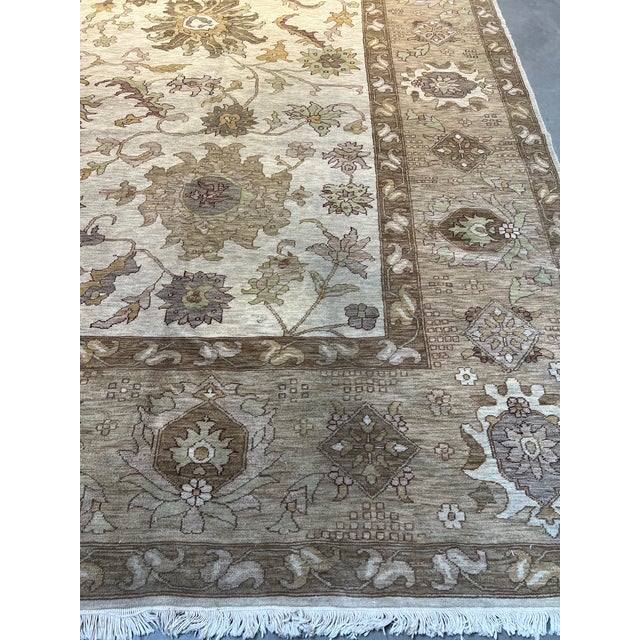 2000 - 2009 Oversize Sultan Abad Design Carpet For Sale - Image 5 of 9