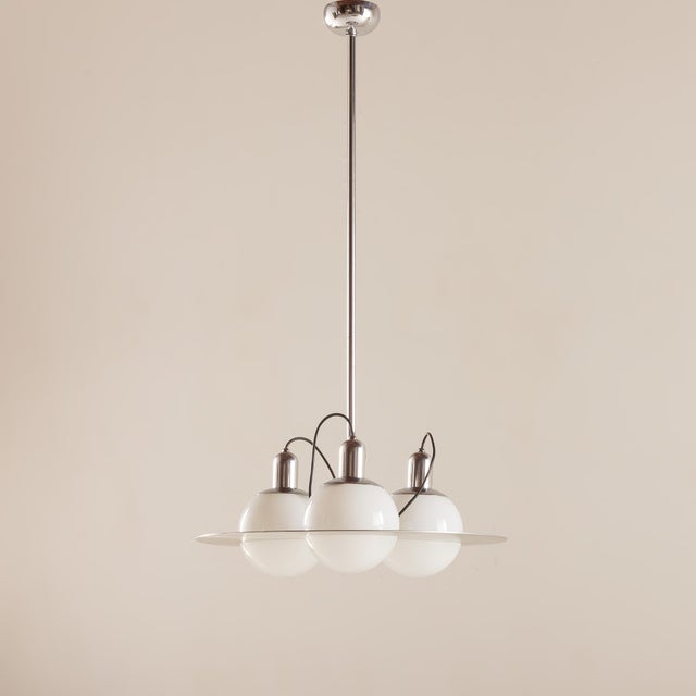 Large Italian Space Age Chandelier, 1970s For Sale - Image 10 of 10