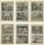 Title: Creation of the World to Abraham Sacrifice, Genesis Engravings, 1700 : This impressive set of six early-18th-...
