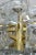 Vintage Gaetano Sciolari Brass and Glass Cube Glass Chandelier Italian For Sale - Image 9 of 10