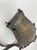 1900 - 1909 Antique West African Nupe Cast Bronze Ceremonial Purse with Leather Tassels For Sale - Image 5 of 17