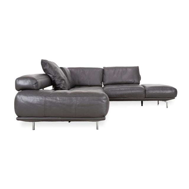 Shine Leather Corner Sofa from Ewald Schillig For Sale - Image 14 of 18