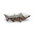 Oggetti Stained Lauan Wood Geometric Coffee Table With Glass Top, Dark Brown, Geo by Oggetti For Sale - Image 4 of 4