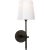 Bryant Sconce in Bronze with White Glass Shade Designer: Thomas O'Brien Height: 14.5" Extension: 8.75" Backplate: 4" Round...