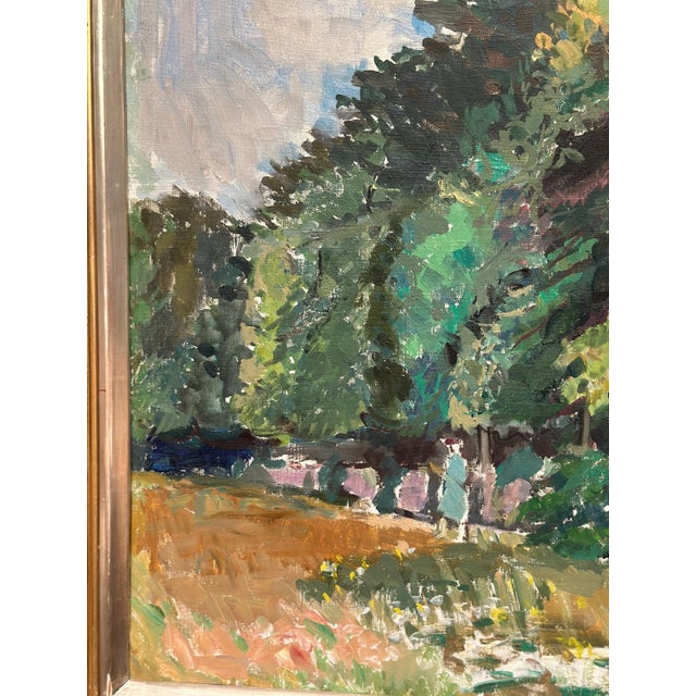 Lars Florén, Stenmuren, from Grönet, Brantevik, 1960s, Oil on Canvas, Framed For Sale - Image 8 of 16