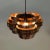 Danish Copper Pendant attributed to Werner Schou for Coronell Elektro, 1970s For Sale - Image 6 of 11