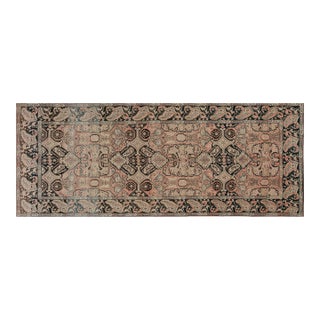 Authentic 1900s Karabagh Bold Design Handmade Wool Rug For Sale