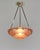 1930s French Art Deco Pendant Light by Jean Gauthier Ejg Ezan 1930s France For Sale - Image 5 of 12