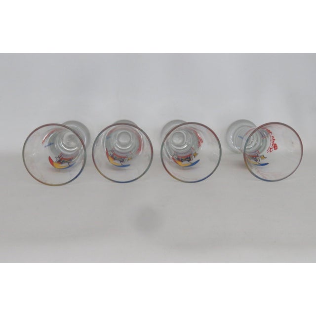 Glass Bud Light Pilsner Glasses Set of 4 Spuds MacKenzie 1987 Anheuser Busch Inc 4842b For Sale - Image 7 of 9