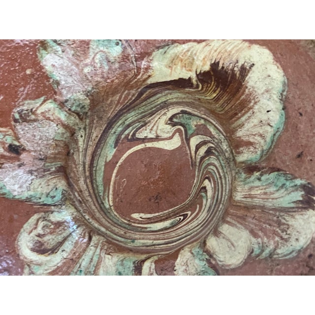 Vintage Terra Cotta Hungarian Earthenware Bowls- Set of 2 For Sale In San Francisco - Image 6 of 12