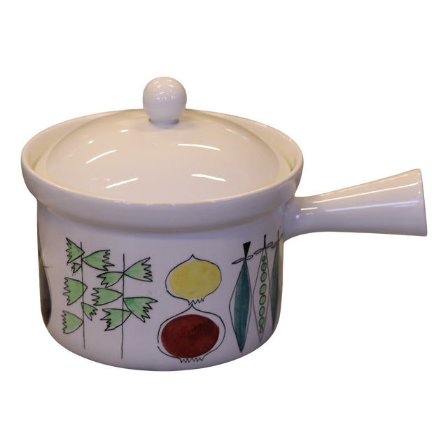 Picnic Pot No. 10 with Lid by Marianne Westman for Rörstrand, 1950s For Sale