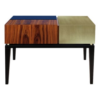 Large Proportion Bedside Table by Malabar For Sale