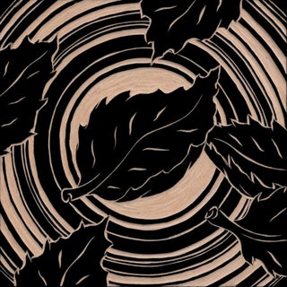 Autumn by M'fanwy Dean | Hand carved maple Leaves with swirling patterns For Sale