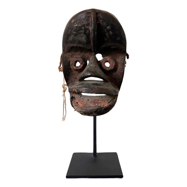 Guere Mask from Cote d'Ivoire Africa with Sotheby's Sticker For Sale