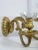 Brass Chandelier and Wall Light, 1900, Set of 2 For Sale - Image 14 of 15