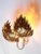 Large Gilt Brass Palm Wall Lamp from Maison Jansen, 1970s For Sale - Image 10 of 18