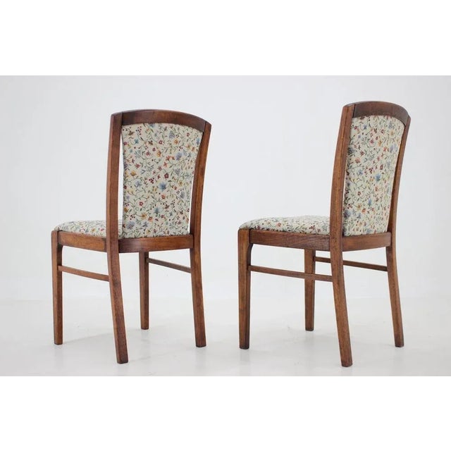 Wood Beech Dining Chairs, Czechoslovakia, 1950s, Set of 4 For Sale - Image 7 of 13
