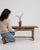 French Provincial Oak Coffee Table with Drawer, Circa 1970 For Sale - Image 11 of 14