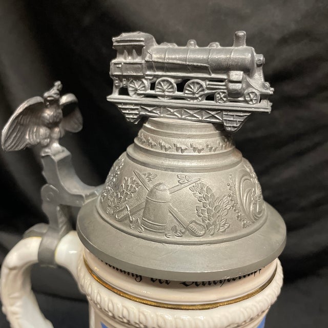 Found at estate of St. Louis beer stein collector.