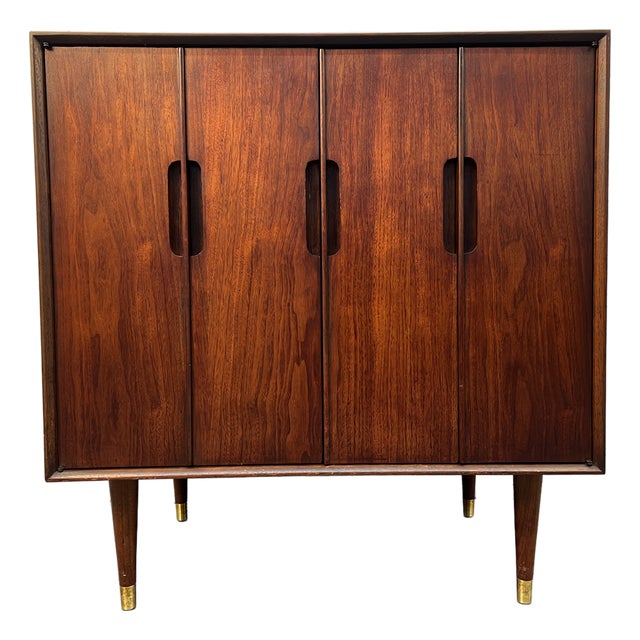 Unique Mid-Century Modern Stereo Cabinet For Sale