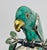 Emilia Castillo Silver-Plated Ladle With Malachite Parrot, Mexican Modernism For Sale - Image 14 of 18