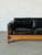 Animal Skin 1960s Tobia Scarpa “Bastiano” Black Leather, Three-Seater Sofa, Gavina For Sale - Image 7 of 10