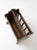 Mid-Century Colonial Style Wood Magazine Rack For Sale - Image 10 of 11