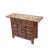 Chinese Double Top Drawer Carved Elm Sideboard For Sale - Image 3 of 5