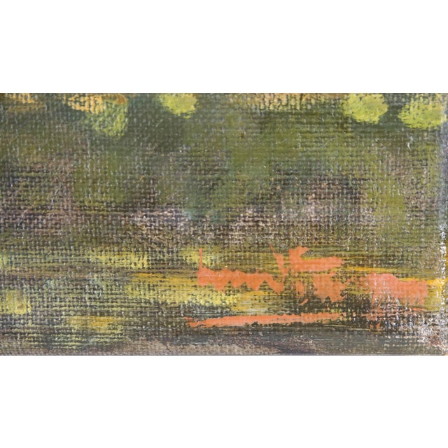 Early 20th Century Dutch Impressionist Summer Cottage With Chickens For Sale - Image 4 of 5